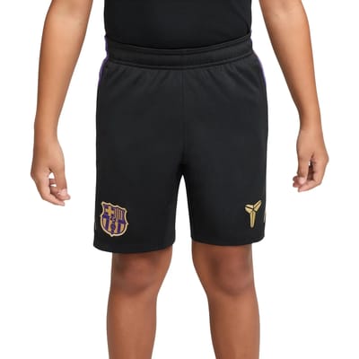 Nike Fc Barcelona Strike Kinder Short Iq1327-010 - Kleur Zwart - Maat 137/147