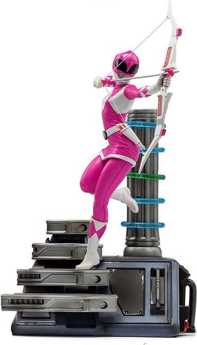 Iron Studios - Statue Pink Ranger - Mighty Morphin Power Rangers - BDS Art Scale 1/10 - Figuur