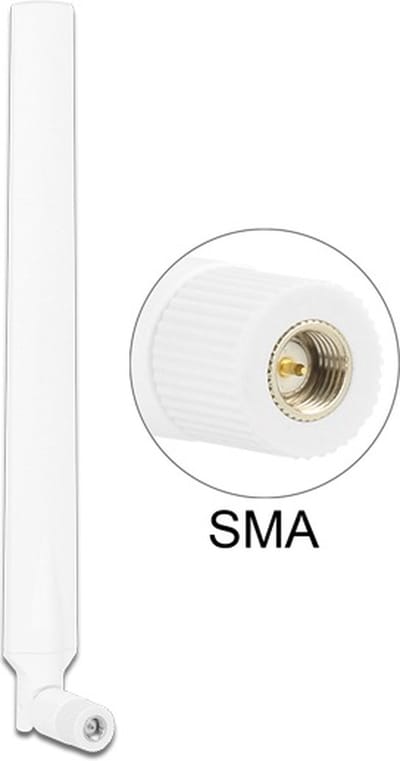 LTE (4G) antenne - omnidirectioneel - SMA (m) - 0-4 dBi / wit