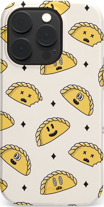 Casetastic Hoesje Geschikt voor Apple iPhone 14 Pro Magsafe - Stijlvolle Beschermende Duo-layer Case - Pastei gerei