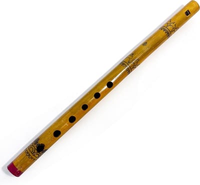 Bamboe Recorder - Houten Fluit - Folk Muziek - Handgemaakt Vakmanschap - 30cm Lengte - Bruin