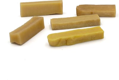 Yak Kaas Churpi Hondensnacks - 5 stuks - XS 25-35g - Geeft geen geur - Kauwstaafje - Kauwsnack