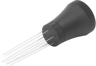 carmdering - Koffie Naald Roerder - Koffie Distributie Tool - Handmatig Mengapparaat - Klonten Breken Functie - Ergonomisch Ontwerp - Roestvrij Staal - Duurzame Constructie - Verbeterde Smaak Extractie - 12 Delen Set