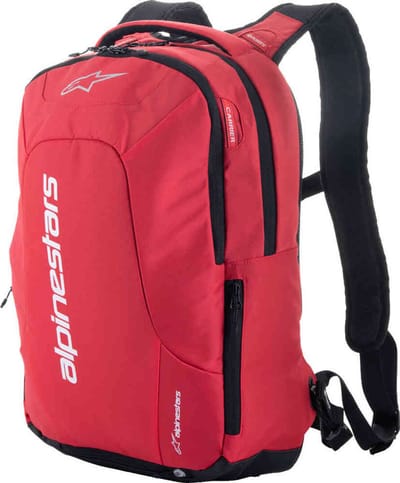 City Hunter V2 Motorrugtas Rood Zwart 31 OS - Maat - Rugzak