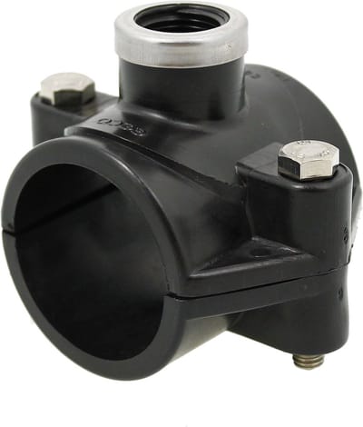VDL Aanboorzadel 50mm x 1/2 met RVS verstevigingsring