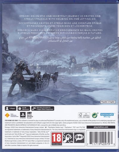 God Of War Ragnarok - EN FR PT AR PS5
