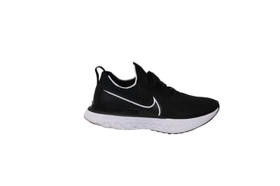 React Infinity Run Flyknit 2 in Zwart en Wit Rubber