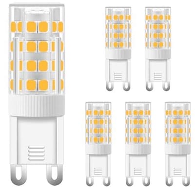 G9 LED-lamp 5 W (5 stuks) - Vervangt 40W Halogeen - 500 lm - 3000K Warm Wit - Flikkervrij en Niet Dimbaar
