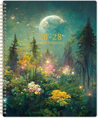 3-jarige Maandplanner Kalender 2026-2028 | Groot Overzicht per Maand met Tabbladen