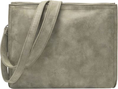 Fritzi aus Preußen Schoudertas Mimie02 Vintage Hobo Bag Moss Kaki
