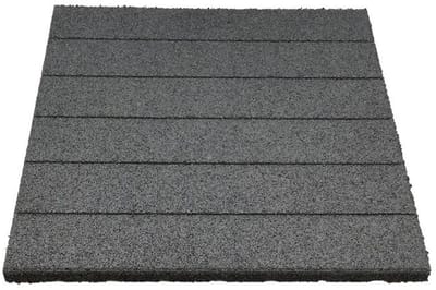 IVOL Rubber tegel / terrastegel - 25 mm - 50 x 50 cm - Grijs