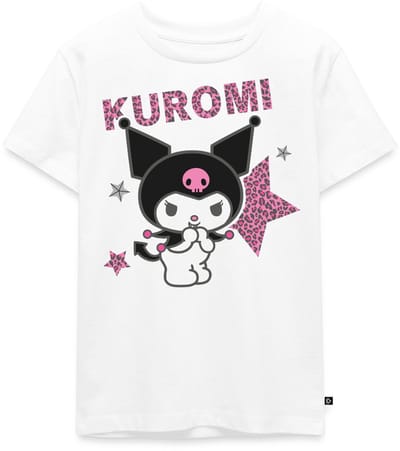 Kuromi Met Letters En Sterren In Leeuwstijl Premium T Shirt Kinderen