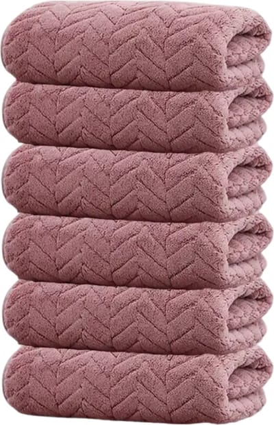 Livano Handdoeken Set - Hotelkwaliteit - Handdoek - Towel - Lichtpaars - 6 Stuks