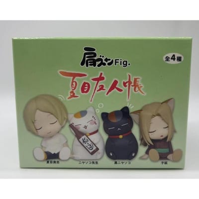 Nieuw op voorraad Anime Vrienden Account Katten Leraren Slapend Schouder aan Schouder Zittend in Rijen Blind Box Modellen Ornamenten