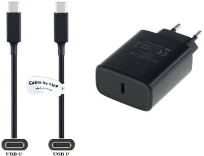 OneOne 20W snellader + 1,0m sterke USB C naar C kabel. PD lader. Oplader adapter past op Motorola Moto G24 Power, Moto G34, Moto G35, Moto G54, Moto G55, Moto G64, Moto G75, Moto G84, Moto G85, Moto S50, S50 Neo