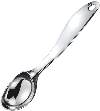 Orion Luxy Serie - Metalen IJsschep - 17 cm - Ergonomische Handgreep
