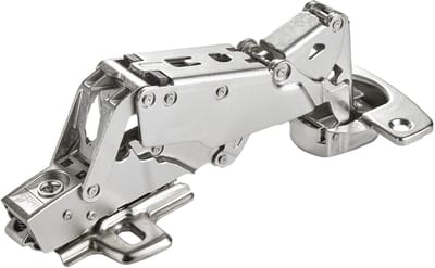 SOTECH groothoekscharnier 165° Sensys 8657i hoekscharnier (aanwezig) soft-close en automatisch sluiten, snelmontage incl. montageplaat hoogte 1,5 mm