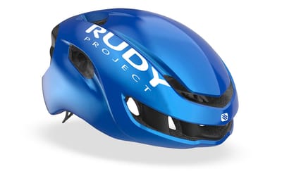 Rudy Project Nytron Blue Metal (Shiny)-Black (Mat)  L 59-61 cm-Helm
