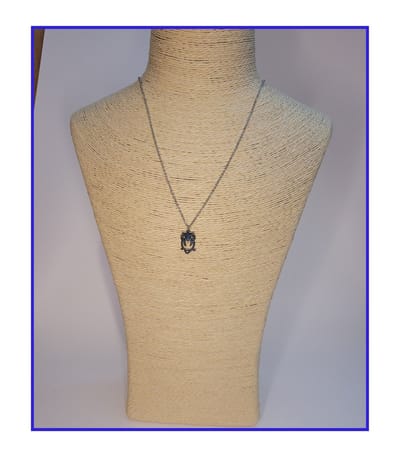 HÕBE – Buho Zilver ketting – Gerecycled Edestaal– Collier – Handgemaakte Sieraad – Accessories – Dames Ketting – Karabijnhaaksluiting – 45 cm Lengte