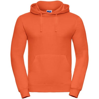 Russell Kleuren Heren Hooded Sweatshirt / Hoodie (Oranje)