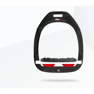 Ultra Grip Verstelbare stijgbeugels Groen/Wit/Rood Flex-On Green Composite