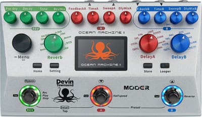 Mooer Audio Ocean Machine II Dual Delay & Reverb - Effect-unit voor gitaren