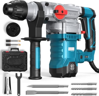 DDStar® Boorhamer - Breekhamer - Hamer elektrisch 1500 - 230V - Blauw