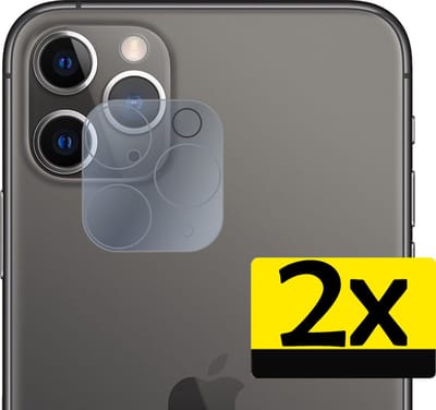 Camera Lens Protector - Geschikt voor Apple iPhone 12 Pro - 2 Stuks - Camera Screenprotector - Beschermglas - Gehard Glas - Tempered Glass - Screen Protector
