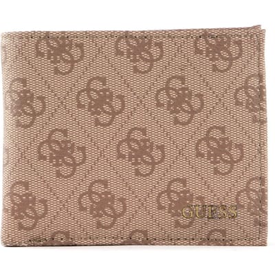 Guess, Vezzola, Textiel Portemonnee, Muntzakje, Bruin, Unisex brown