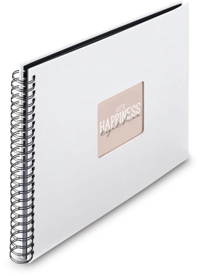 Hama Spiraal fotoalbum - Fine Art - 36x32 - 50 pagina's - Wit