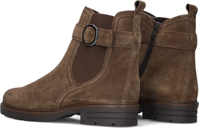 Gabor 653.1 Enkellaarsjes - Enkelboots met rits - Dames - Cognac - Maat 40