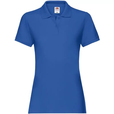 Damespolo Fruit of the Loom Premium
