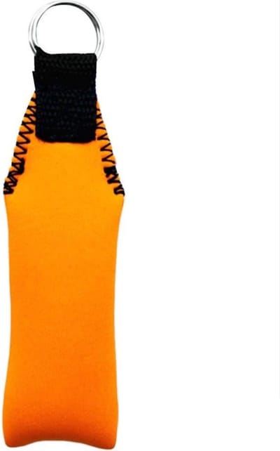 Scoby - Drijvende Sleutelhanger - Floating Keychain - Neopreen - Watersport & Wateractiviteiten - 14cm - Oranje