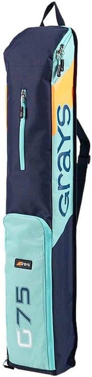 Hockeystick Tas - Sportuitrusting Tas - Sport Spullen Vervoeren - Waterbestendige Bodem - 100 cm - Marineblauw/Mint
