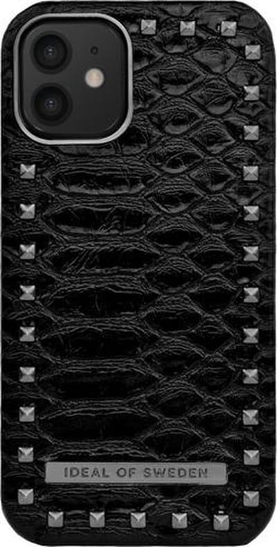 iDeal of Sweden Statement Case Unity voor iPhone 12 Mini Beatstuds Black Snake