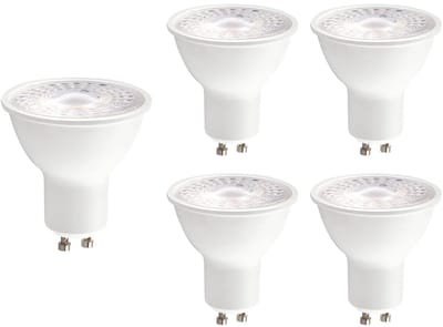 Kobi Premium LED Spot GU10 7W - 630lm - 6500K - 230V - 30.000 Branduren - Voor Keuken, Studio of Werkplek - GU10 Fitting - 5 stuks