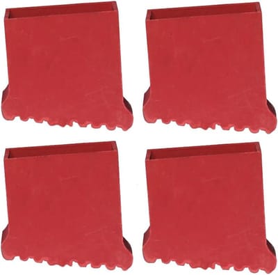 Allecto Plus - Antislip Laddervoeten Set van 2 - Rubberen Pads - Stapladder Voeten - Ladder Accessoires - Vervangende Onderdelen - Laddervoetkussen - Uitbreiding - Voet Mat - Ladder Voeten Cover