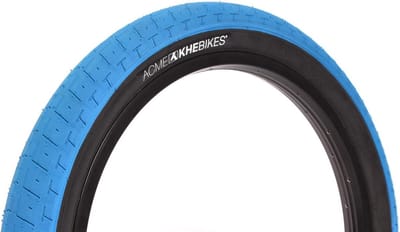 BMX Banden 20 Inch 2.40 Breed Street en Park Fietsband Blauw Zwart