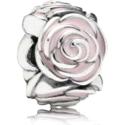 Fijne Sprankelende Roze Kersentakjes Roze Madeliefje Bloempje Clip Bedels Kralen Passend op Originele Armbanden Diy Dames Sieraden Cadeaus white