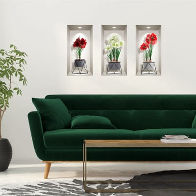 3D fleur-de-lis-sticker 80 x 120 cm