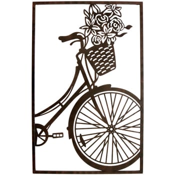 Beeldjes Signes Grimalt Fiets Muurornament