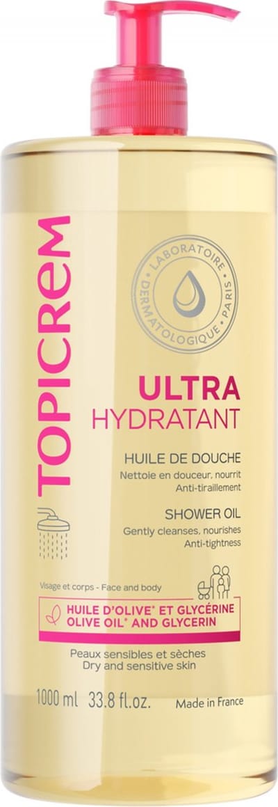 Doucheolie Topicrem Hydraterend 1 L