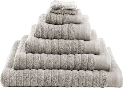 Heckettlane Badhanddoek Prestige - Hotelkwaliteit Handdoek van 100% Katoen - 60x110 cm - Handdoekenset 2 Stuks - Grijs