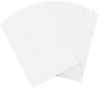 12 Vel/7200 Stuks Vierkante Dubbelzijdige Foam Lijmpads voor Creatief Werk, Kaarten Maken en Scrapbooking Accessoires