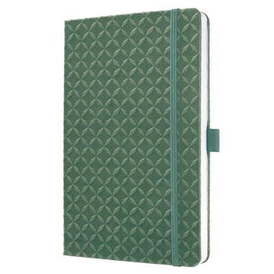 Sigel Jolie notitieboek Flair - formaat A5 - natural green - met lijn - SI-JN141