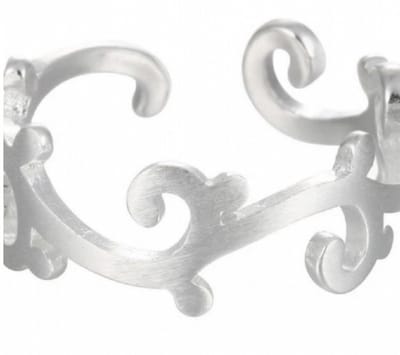 Ring -Clair -verstelbaar- zilverplating-Charme Bijoux