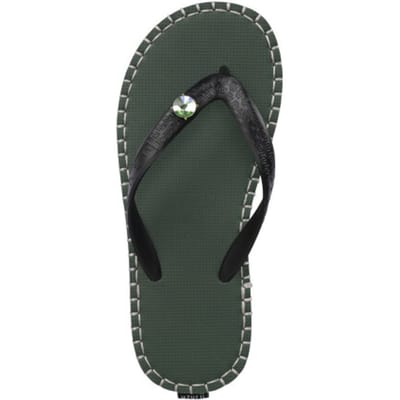 Uzurii | Teenslippers | Dames | Legergroen | Maat 39/40