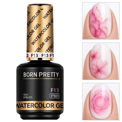 Born Pretty - Blooming gel - 15ml - Blooming gel nagellak - Blooming gellak - Blooming gel transparant - Marmer gellak - Watercolor gellak - Watercolor gel - Blooming-gel - Aquarel gel