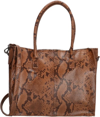 Zebra Natural Bags Shopper - Bruin