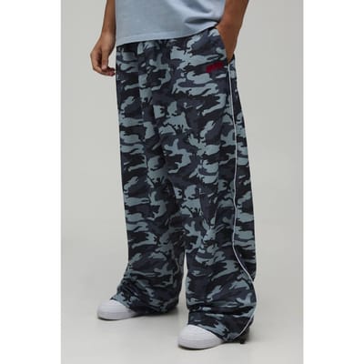 Extreme Parachute Camo Trainingsbroek | Black | Size XS
